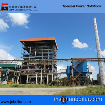 130 T / H Gabungan Grate Corn COB Fired Boiler